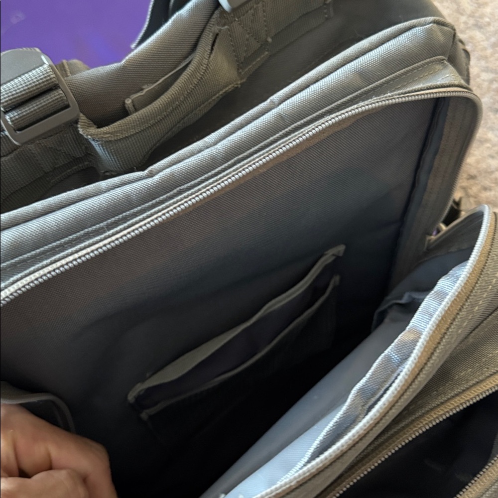 Gray Tactical Backpack - image 3